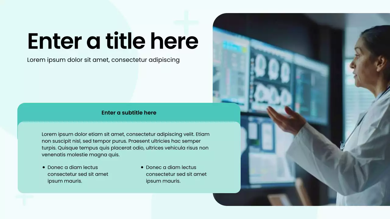 mint professional healthcare presentation