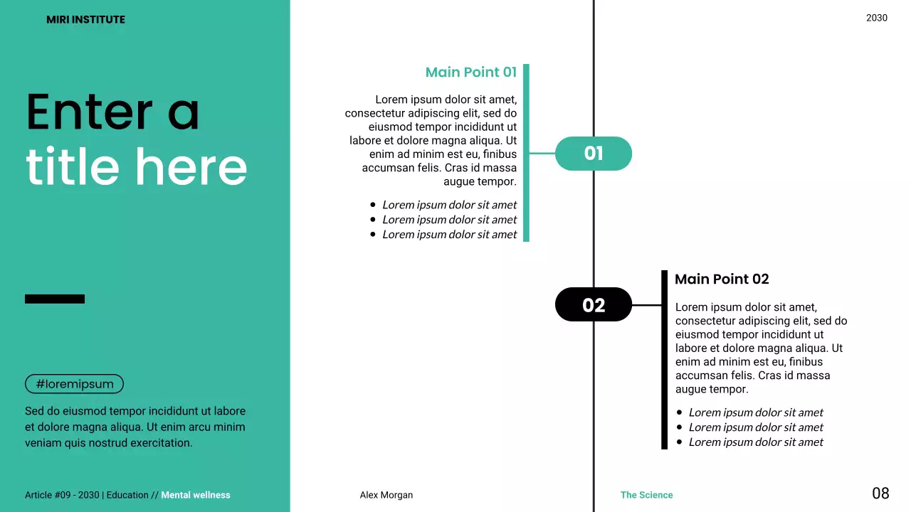 teal modern mental wellness guide