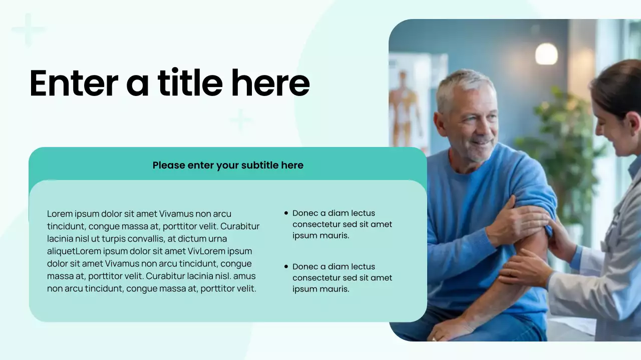 mint professional healthcare presentation