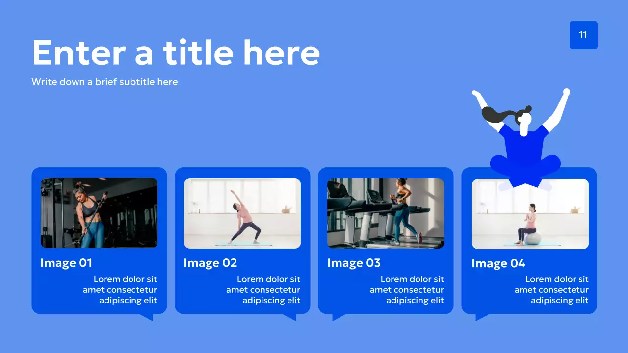 blue modern health presentation