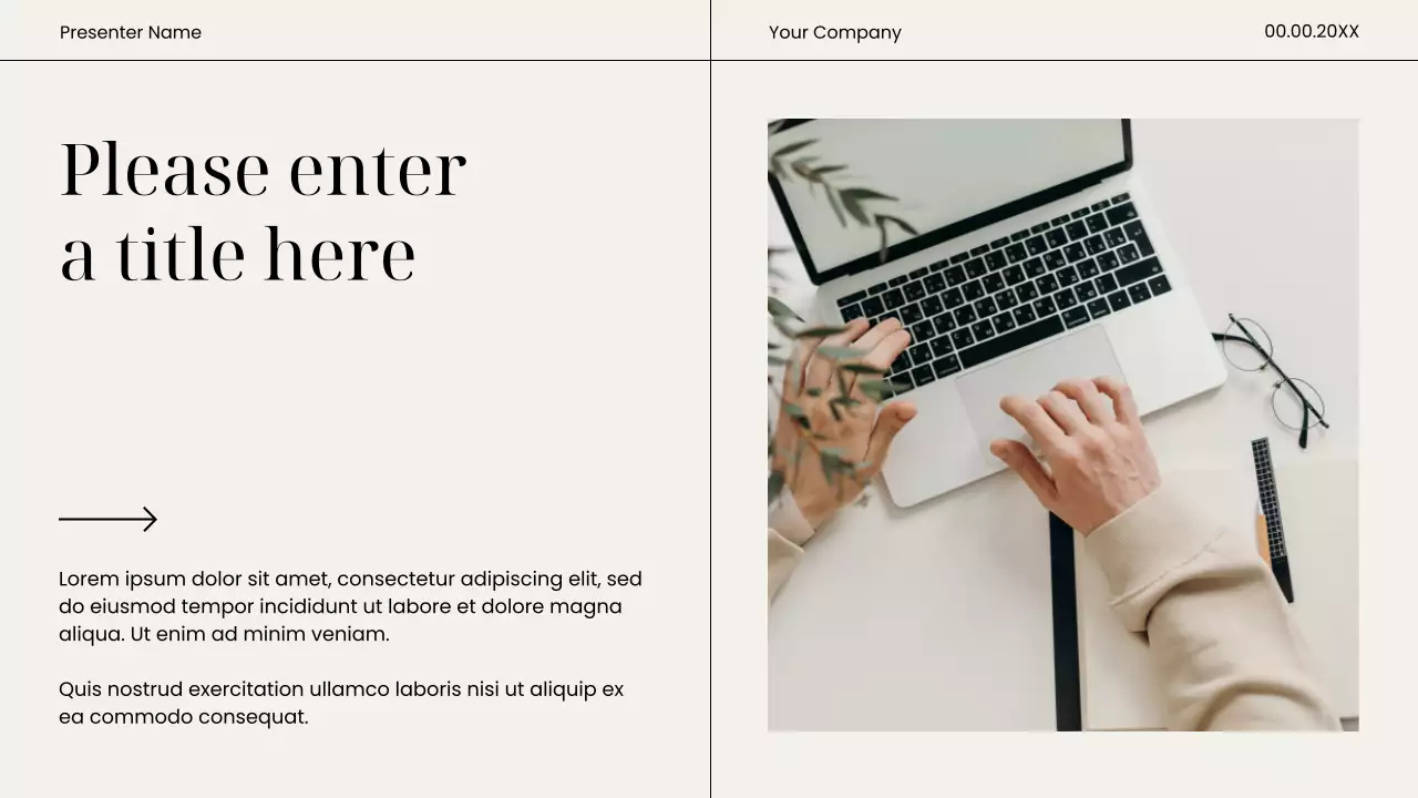 Beige Modern Marketing Presentation