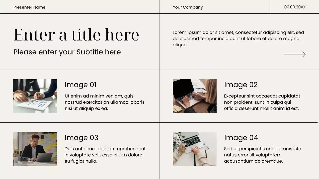 Beige Modern Marketing Presentation