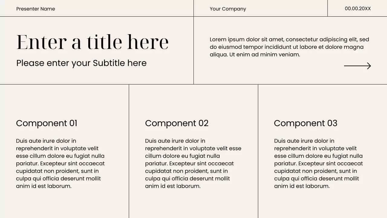 Beige Modern Marketing Presentation