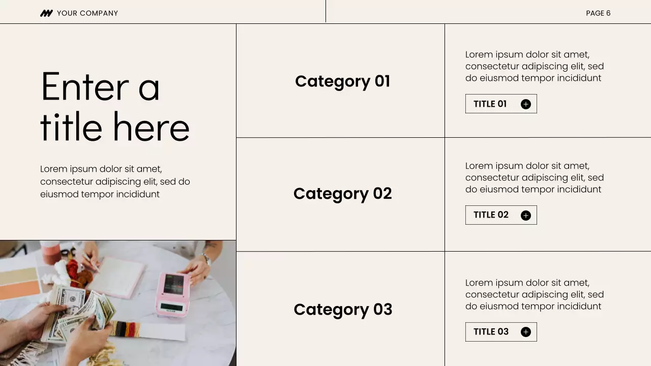 Beige Modern Team Presentation