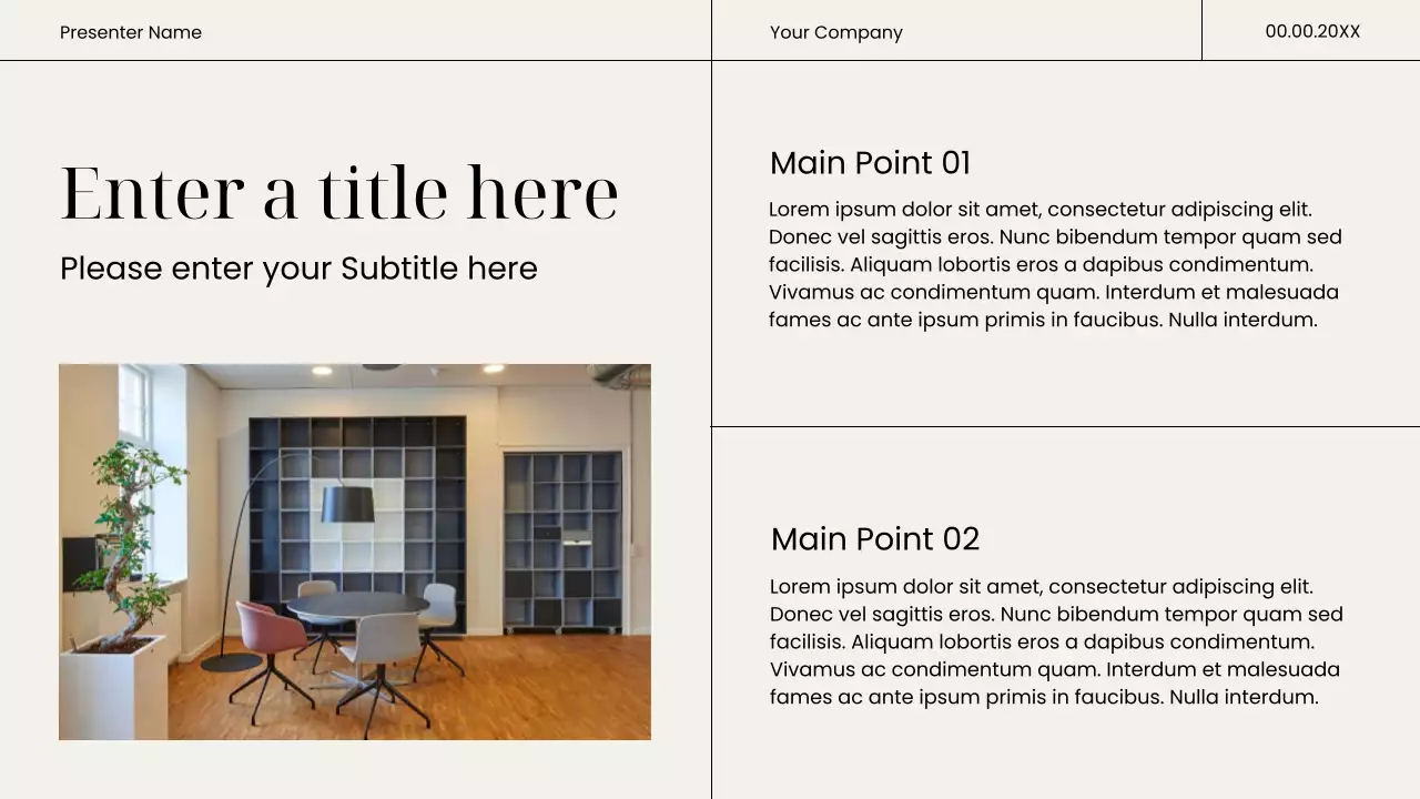 Beige Modern Marketing Presentation