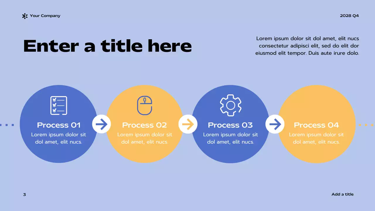 Blue Modern Business Report Presentation