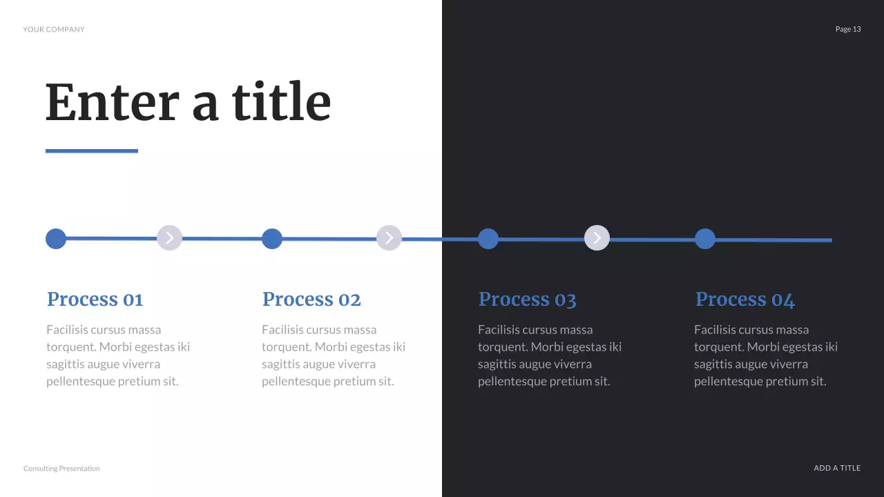 Blue Modern Business Presentation