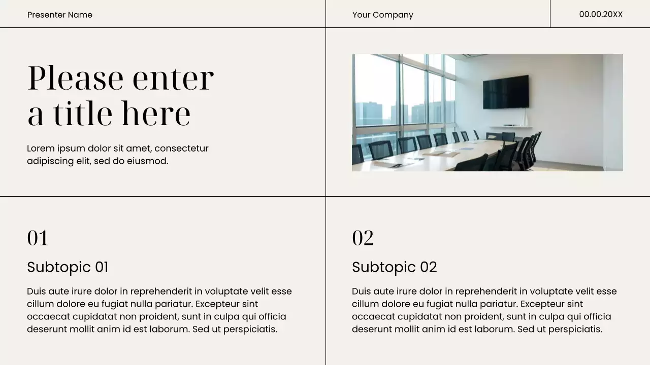 Beige Modern Marketing Presentation