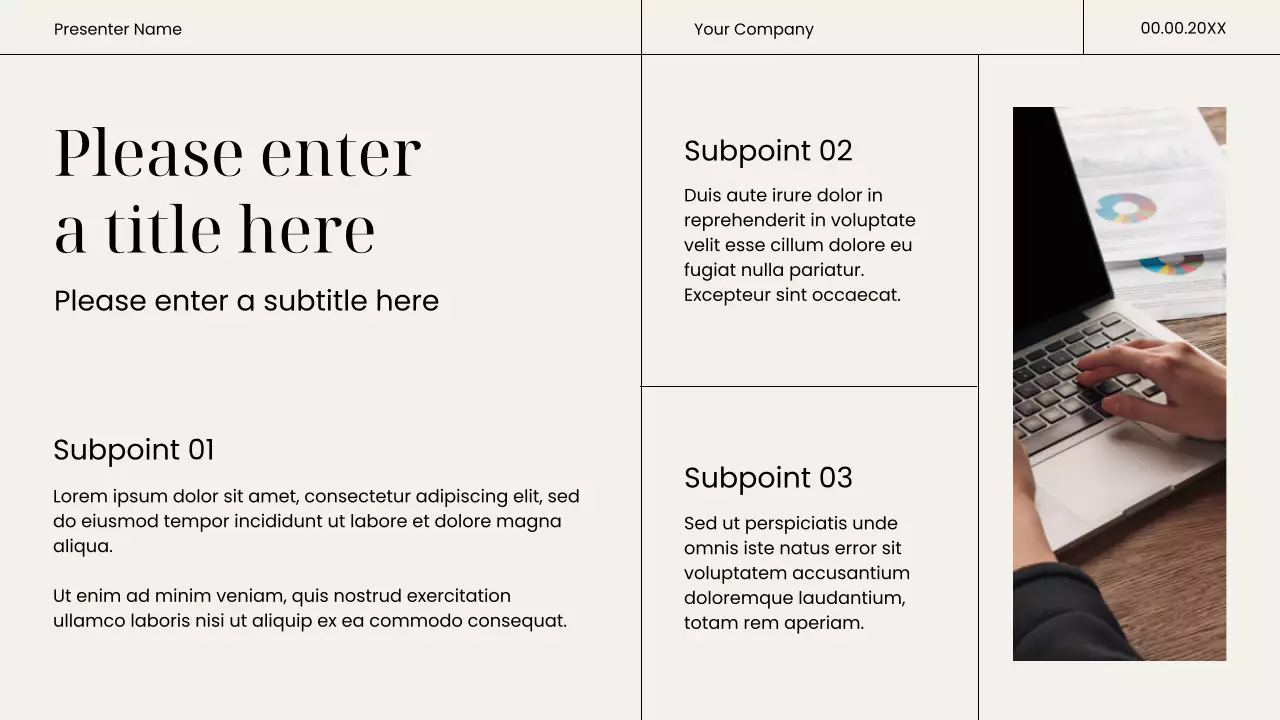 Beige Modern Marketing Presentation