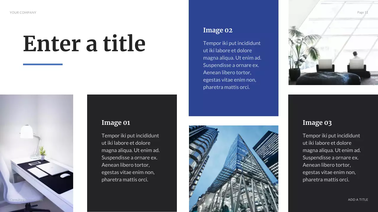 Blue Modern Business Presentation