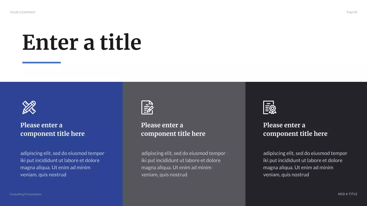 Blue Modern Business Presentation