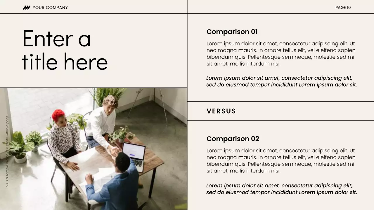 Beige Modern Team Presentation