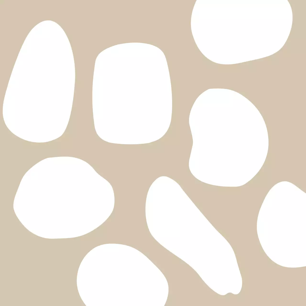 ベージュ シンプル パターン ラベル シンプルパターン