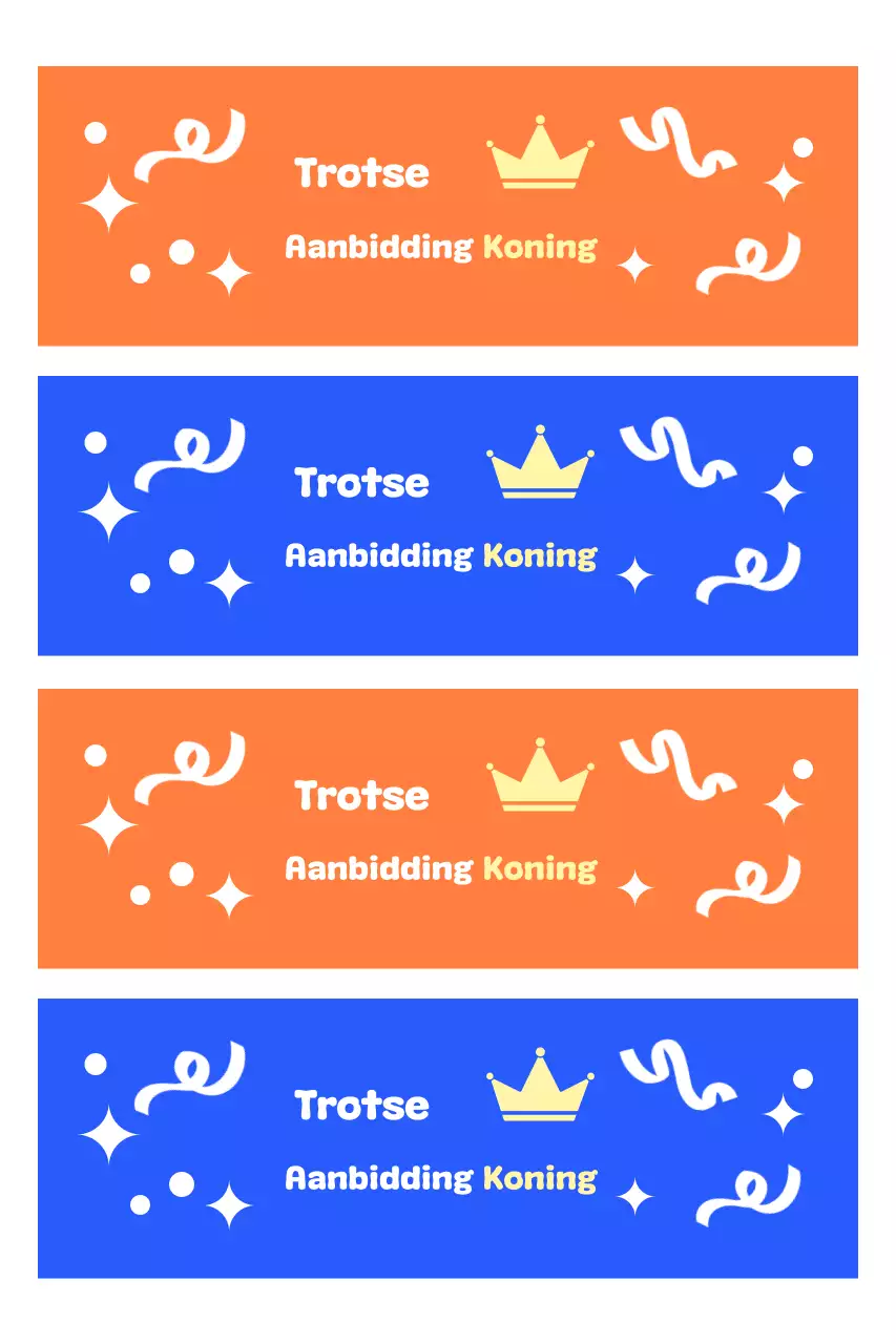 Oranje Eenvoudige Aanbiddingsgids