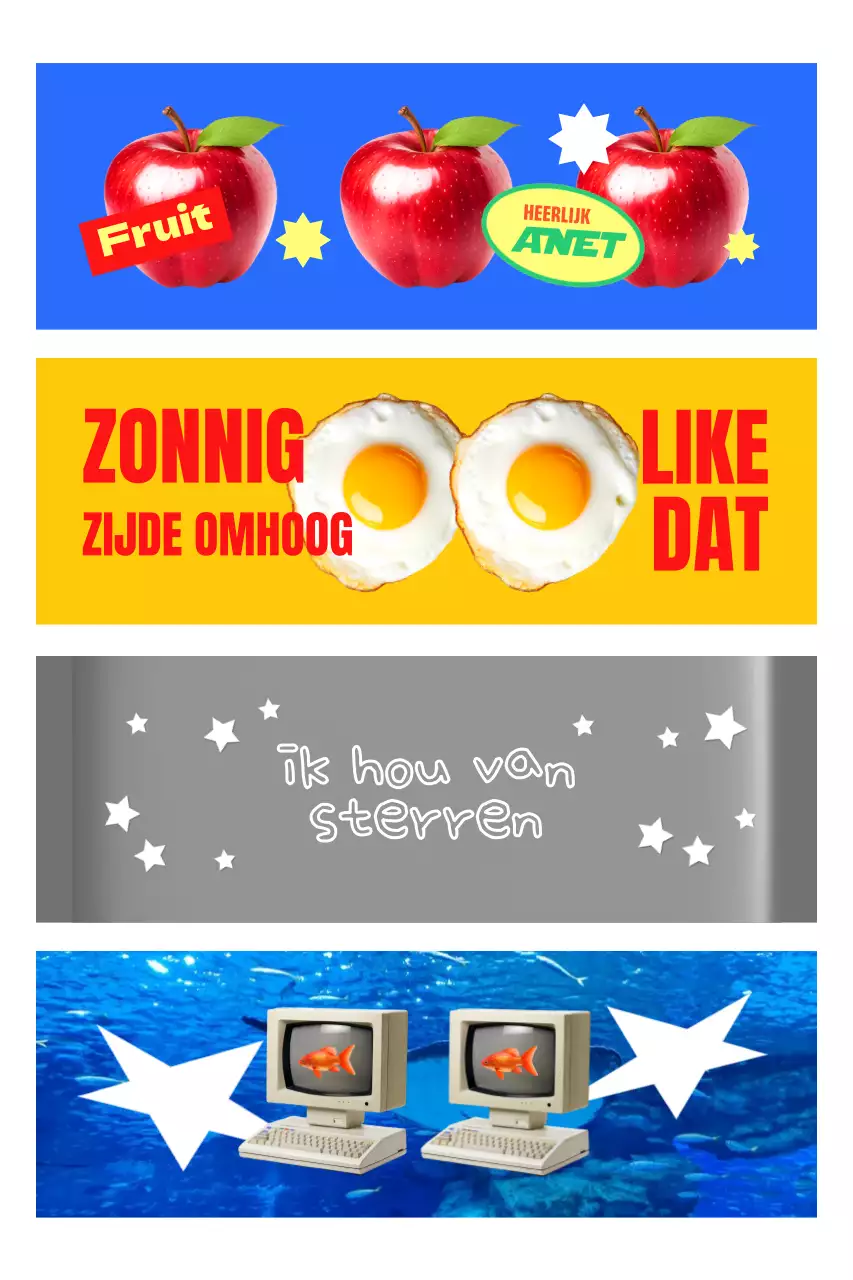 Blue Pop Grafisch Ontwerp Promotie