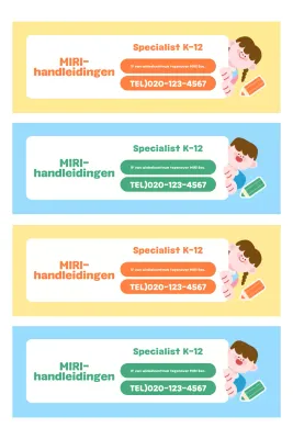 Gele eenvoudige vacature voor stagiairs