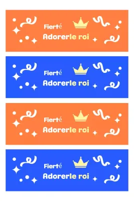 Guide de culte simple orange