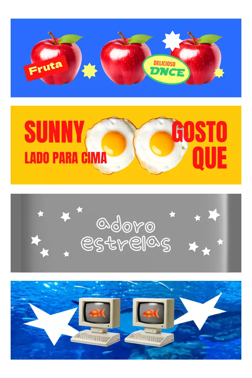 Promoção de Design Gráfico Blue Pop