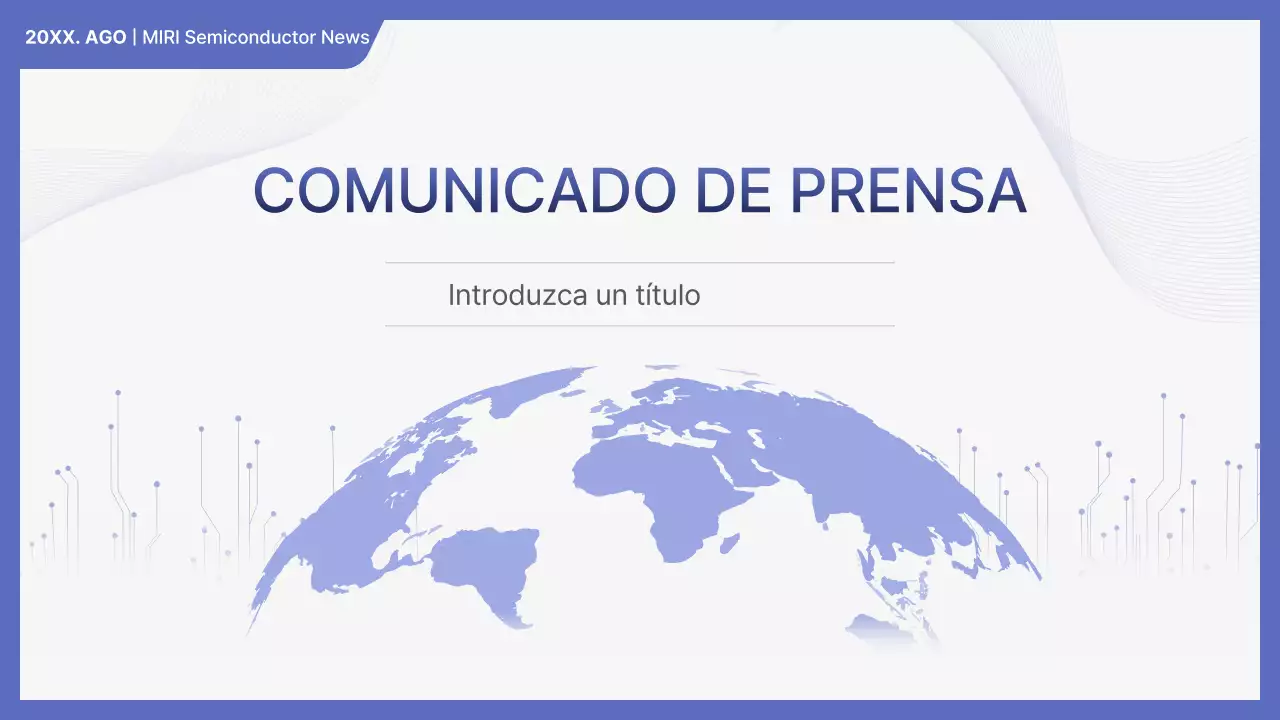 Descripción del comunicado de prensa de Blue Modern