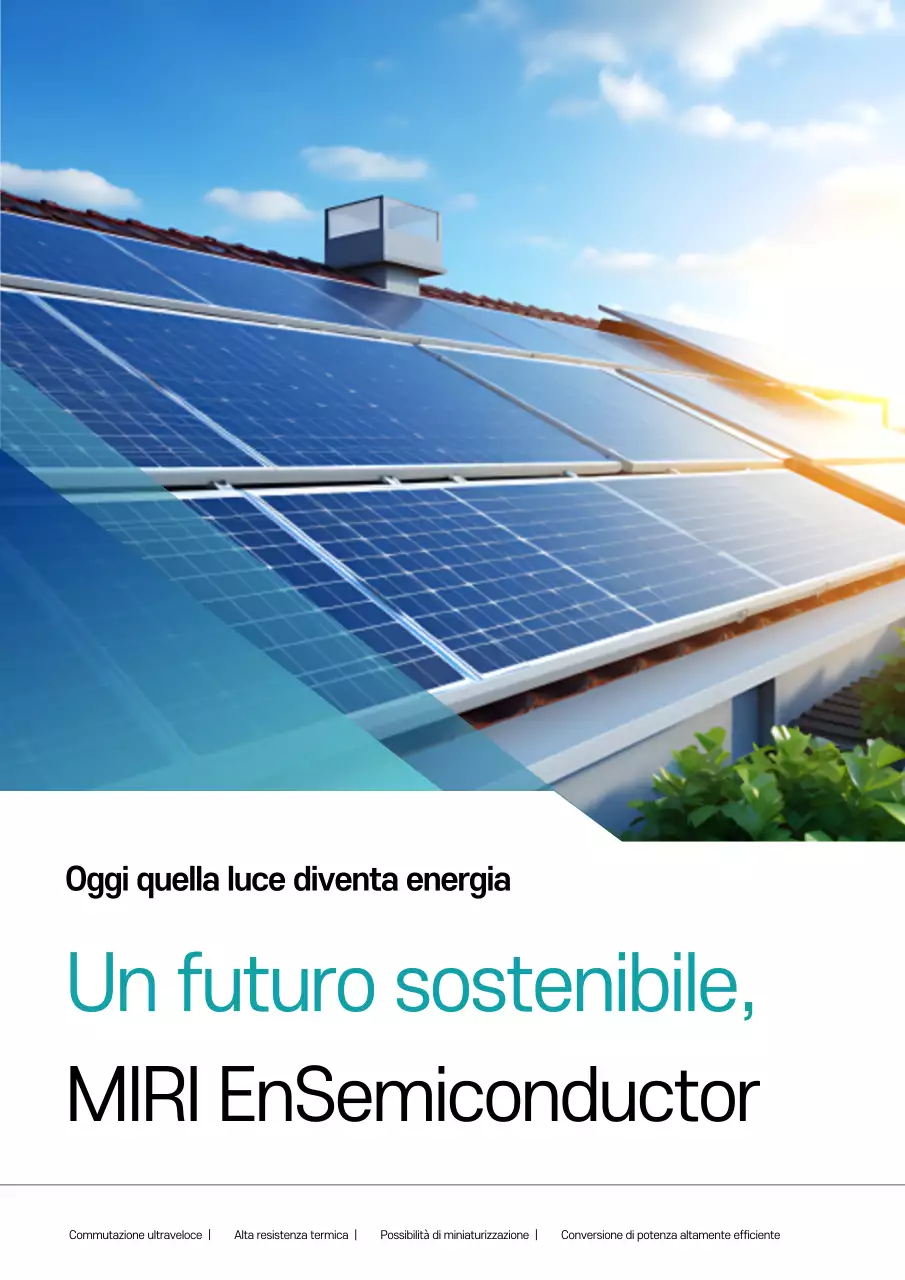 Pubblicità moderna dei semiconduttori solari di Blue