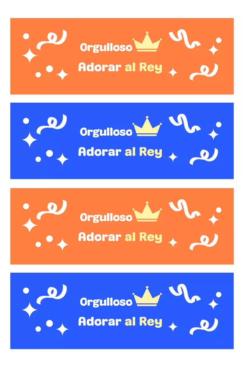 Guía sencilla de adoración naranja