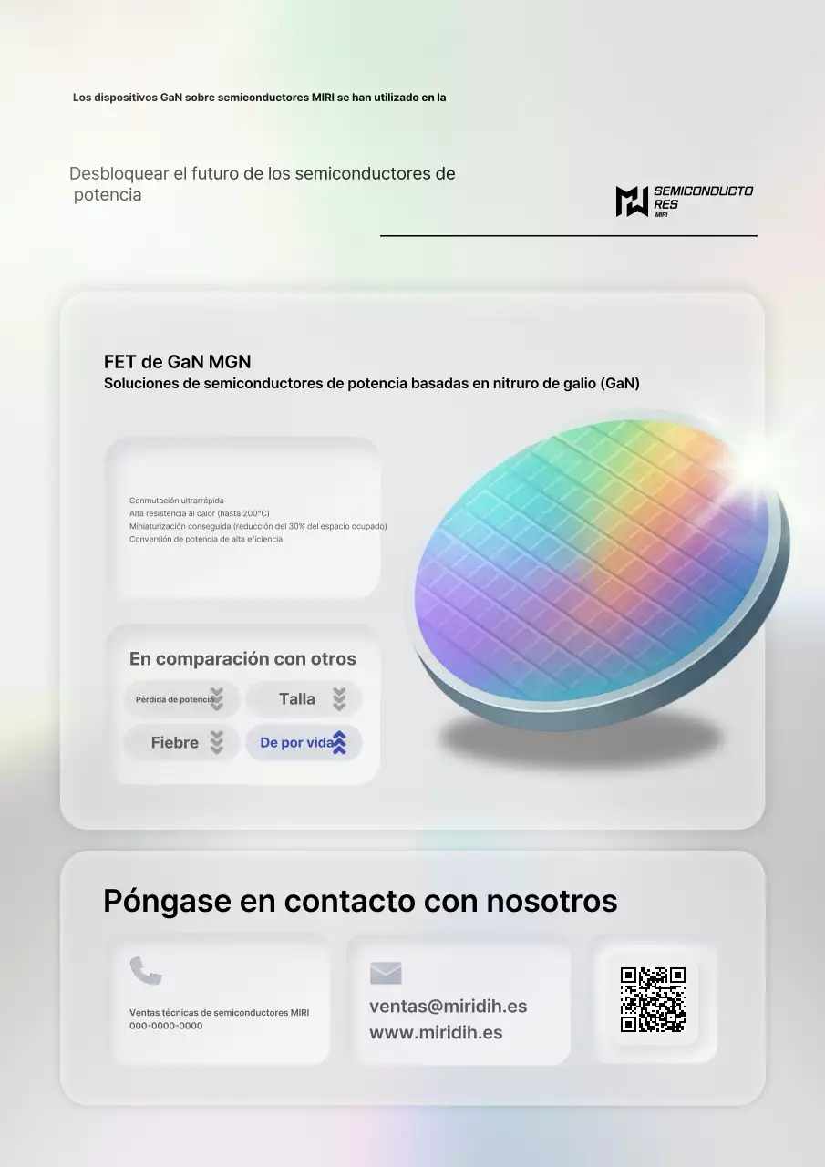 Promoción de productos semiconductores de potencia modernos de Yeonbora