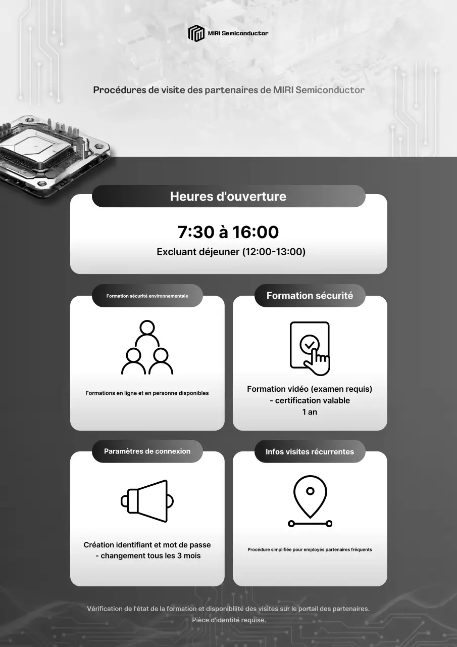 Guide pédagogique de sécurité soigné en noir et blanc