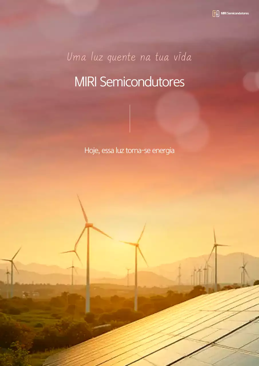 Anúncio de Energia Simples Laranja
