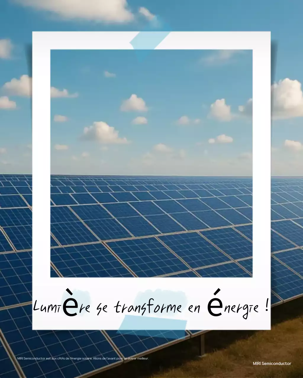 Publicité Sky Blue Modern Energy