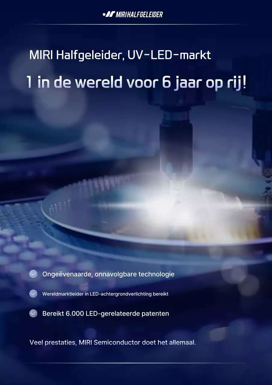 Advertentie voor Blue Modern Semiconductor