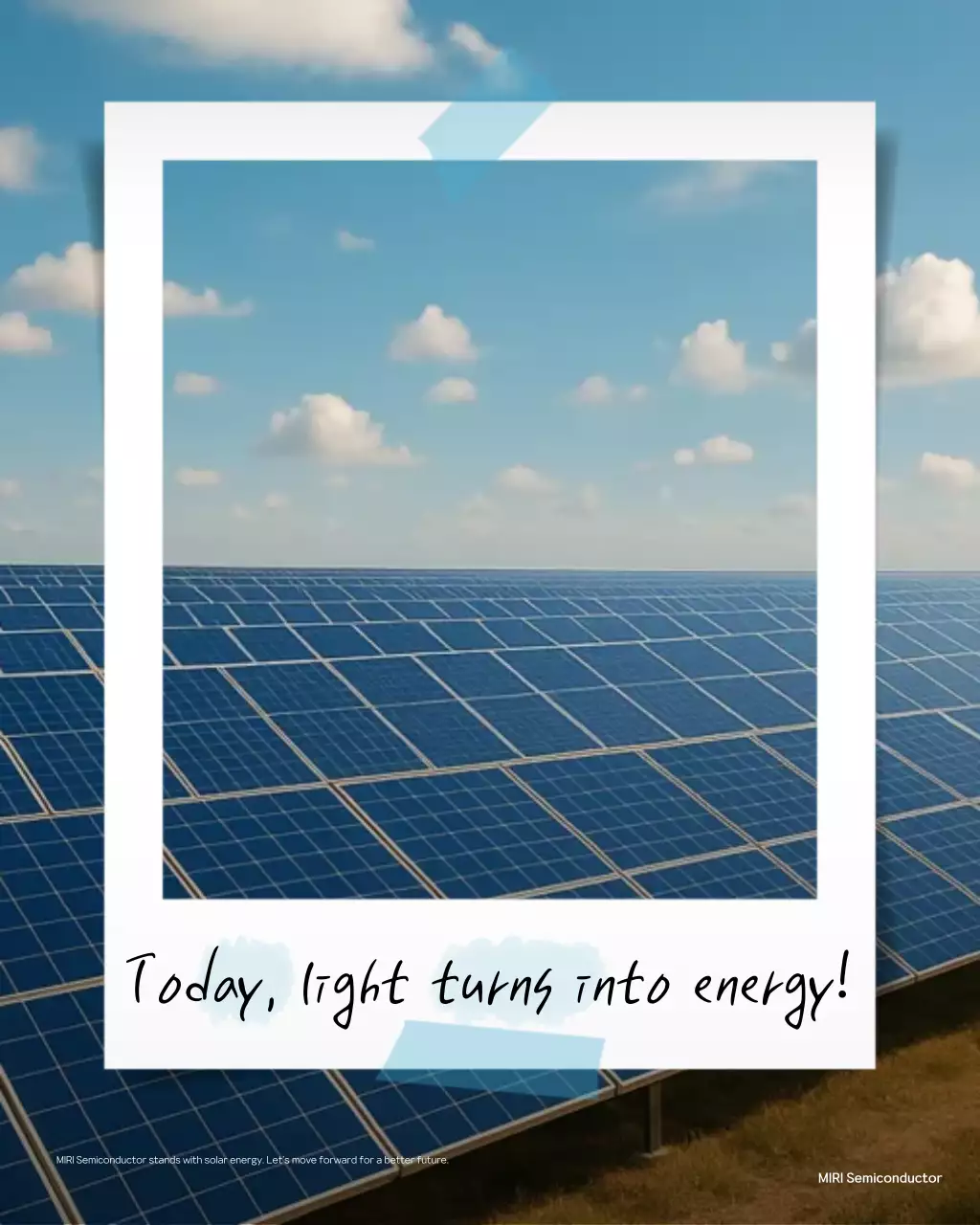 Sky Blue Modern Energy Advertisement