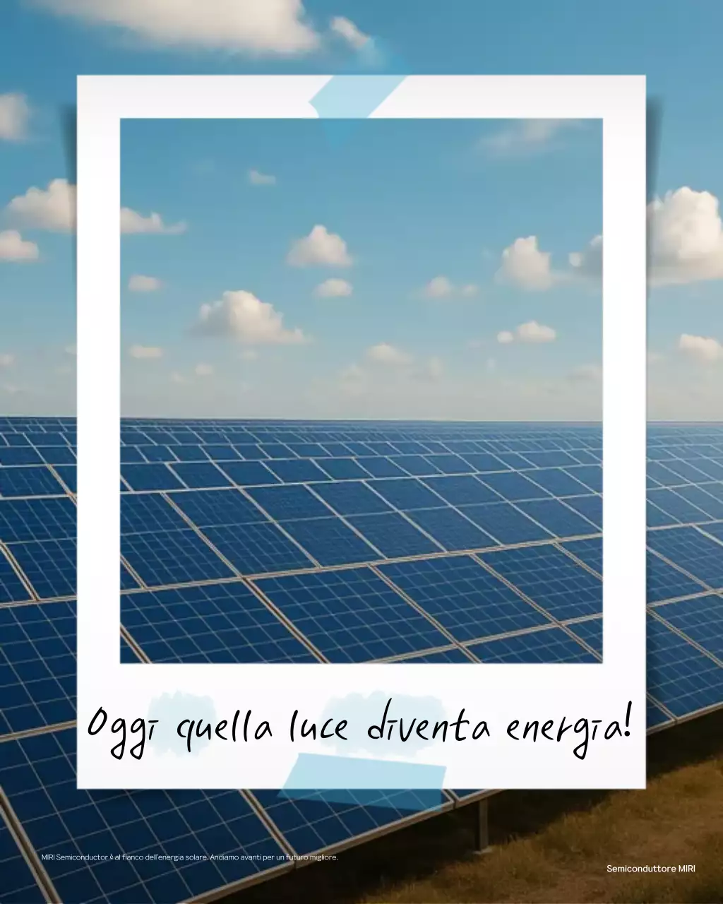 Pubblicità di Sky Blue Modern Energy