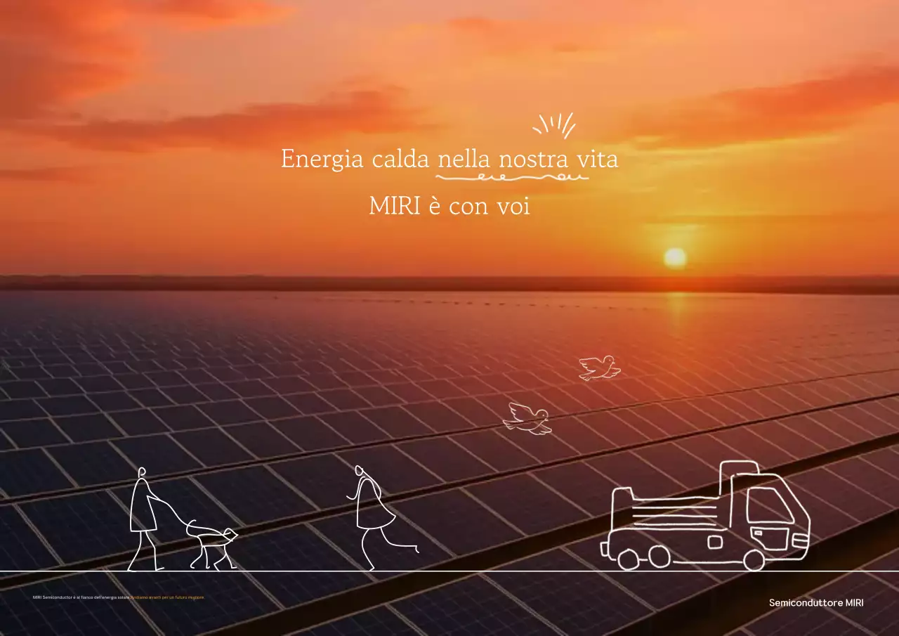 Pubblicità solare naturale arancione