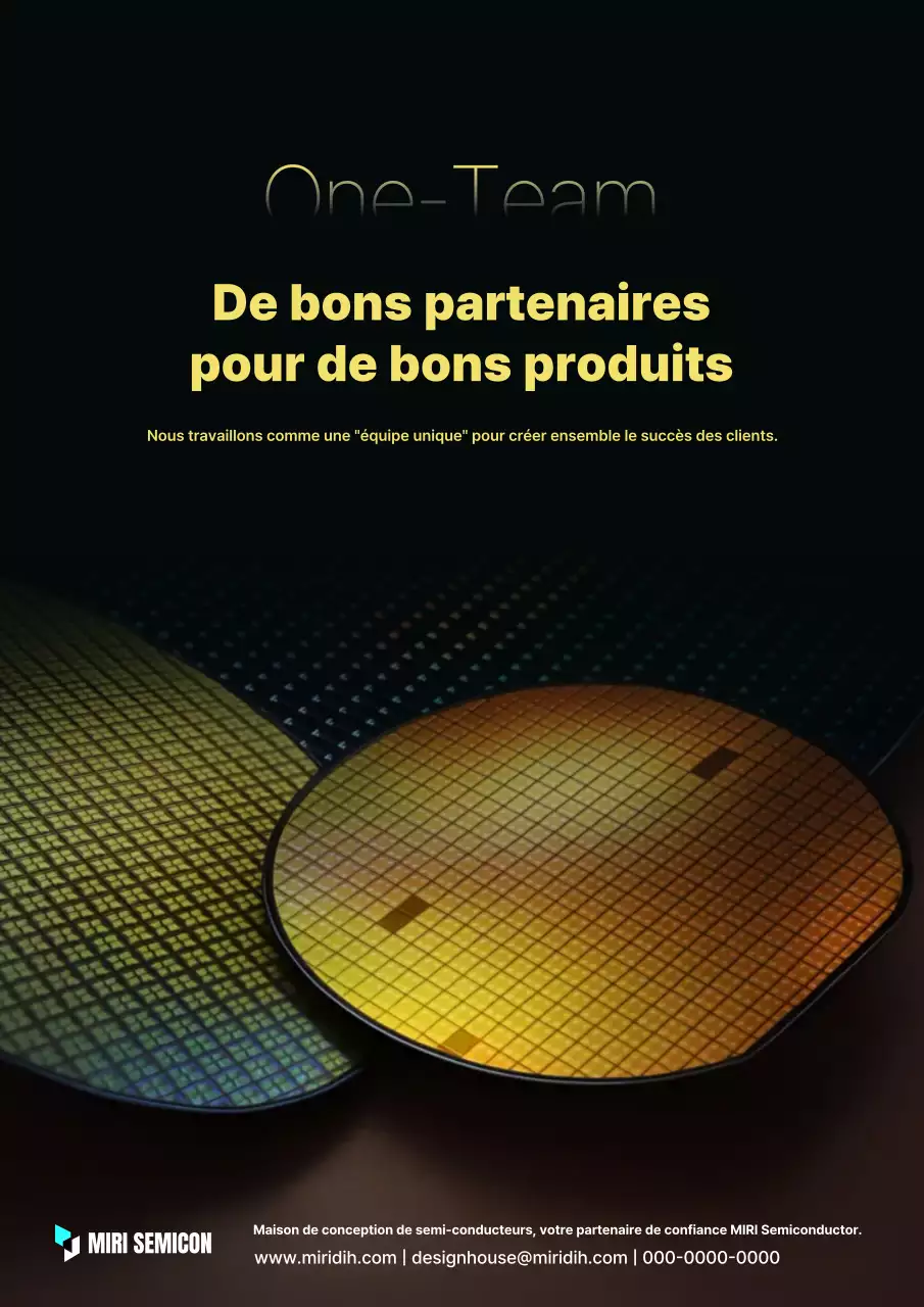 Publicité pour Black Modern Semiconductor