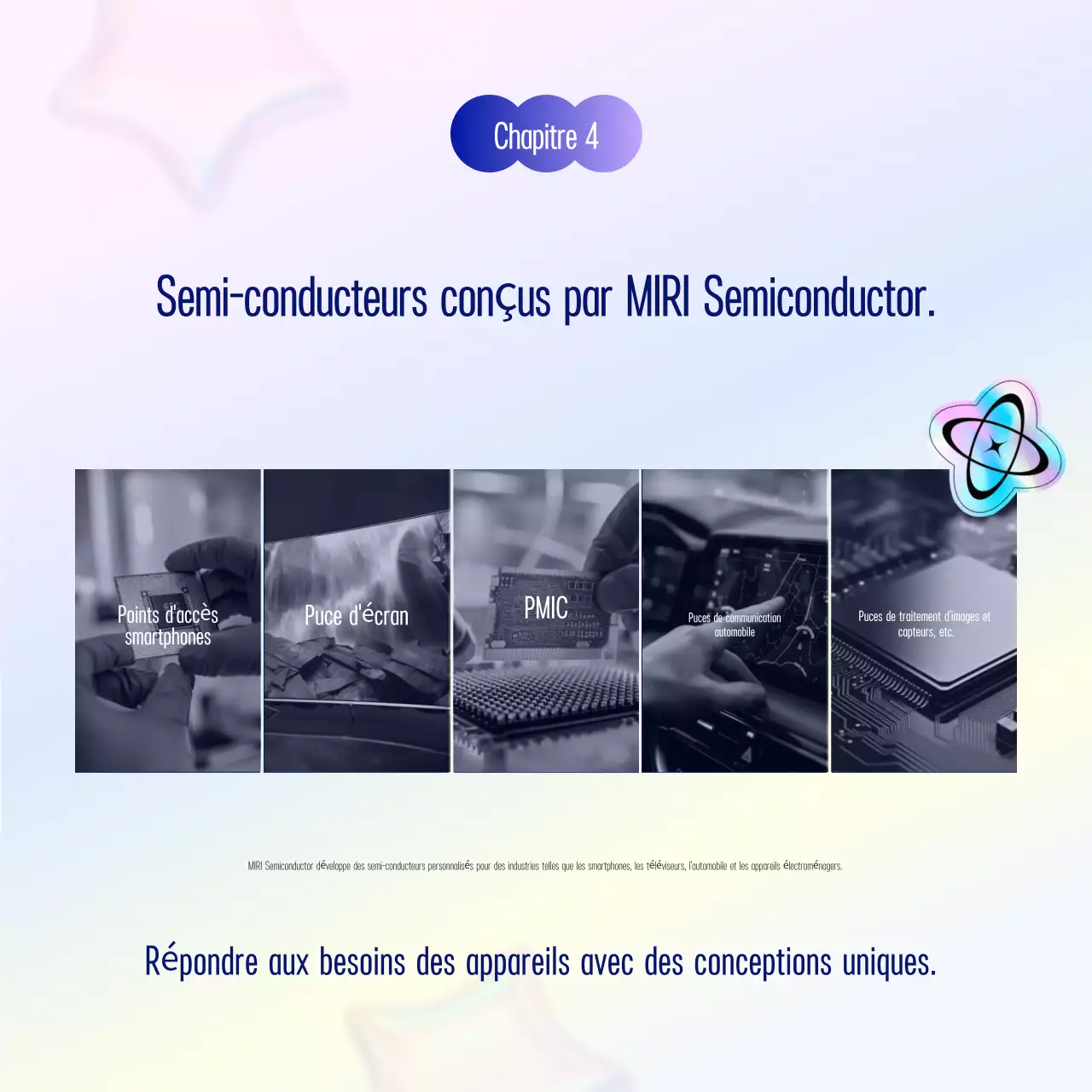 Description du semi-conducteur propre de Yeon Bora