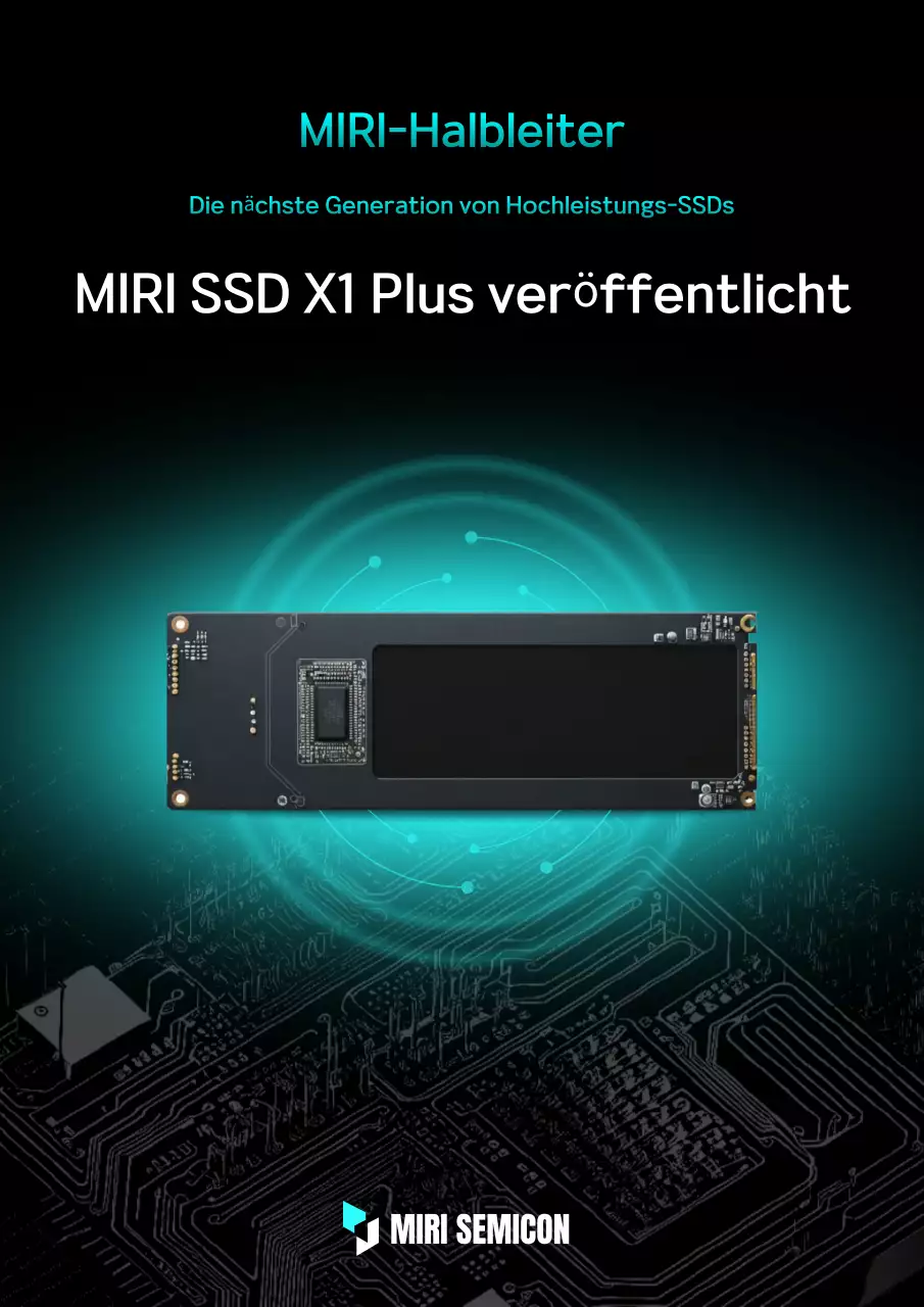 Himmelblaue moderne Halbleiterproduktwerbung