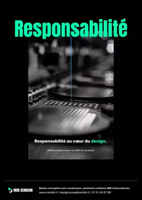 Publicité pour Black Modern Semiconductor