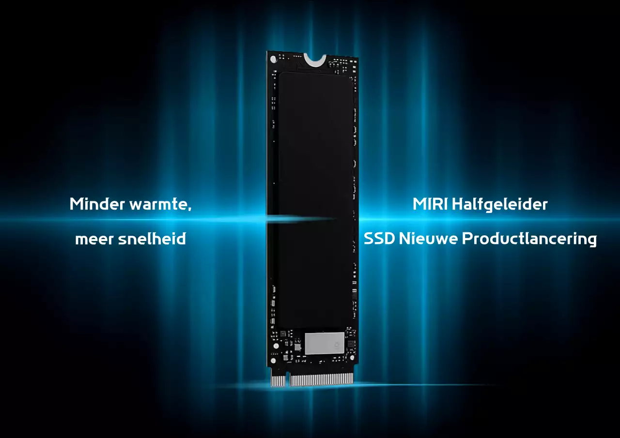 Advertentie voor blauwe moderne elektronica