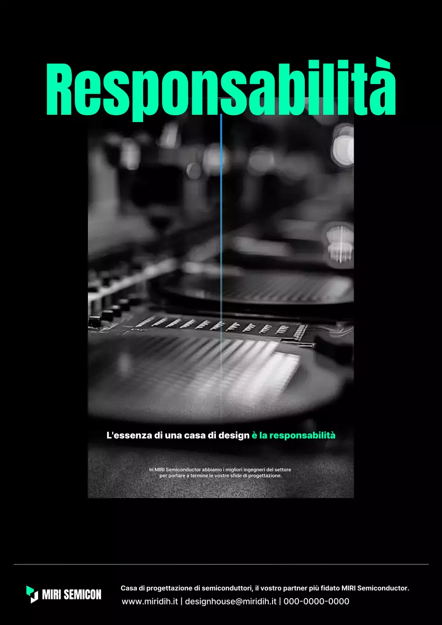 Pubblicità di Black Modern Semiconductor