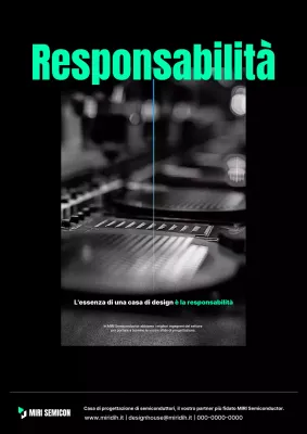 Pubblicità di Black Modern Semiconductor