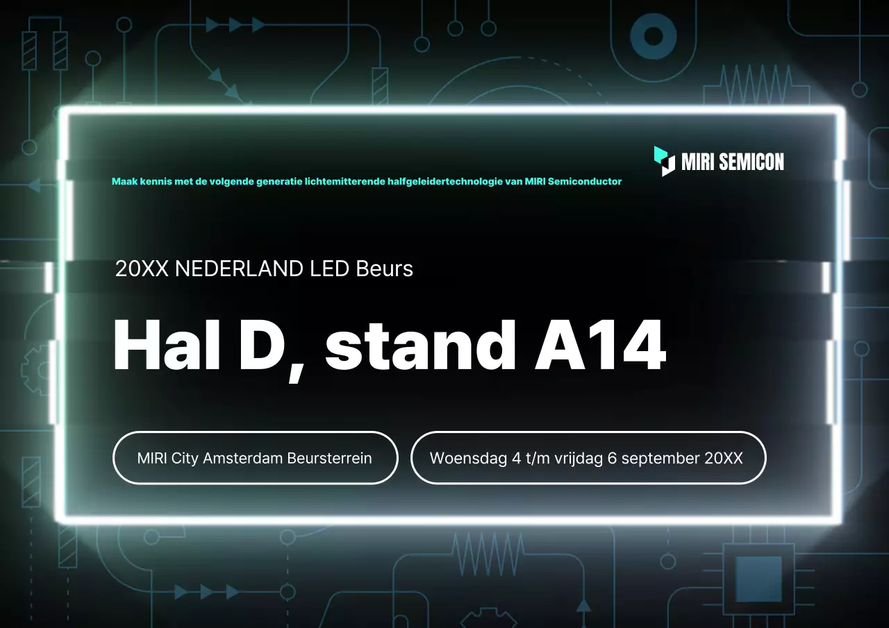 Neon Modern Tentoonstellingsgids