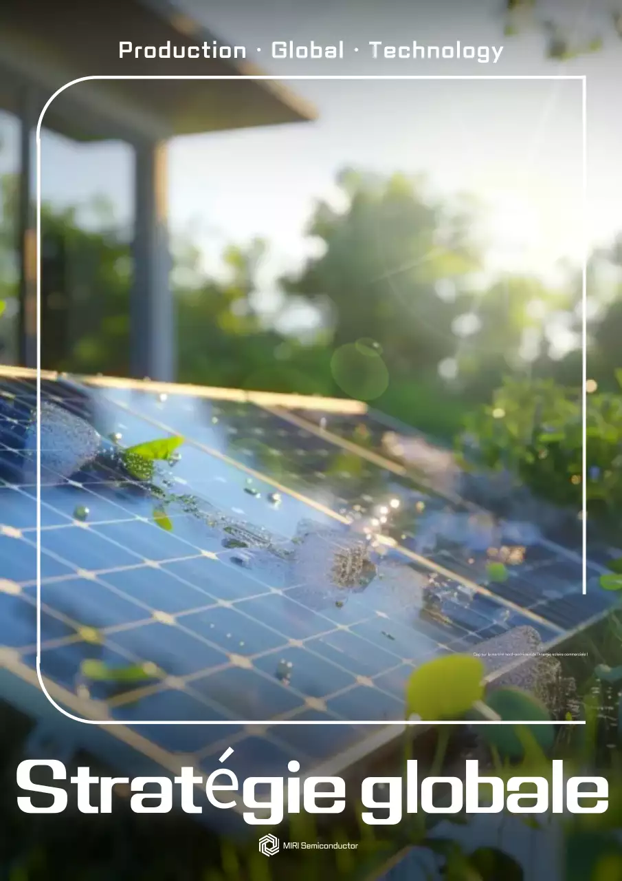 Publicité sur l'énergie solaire verte et moderne