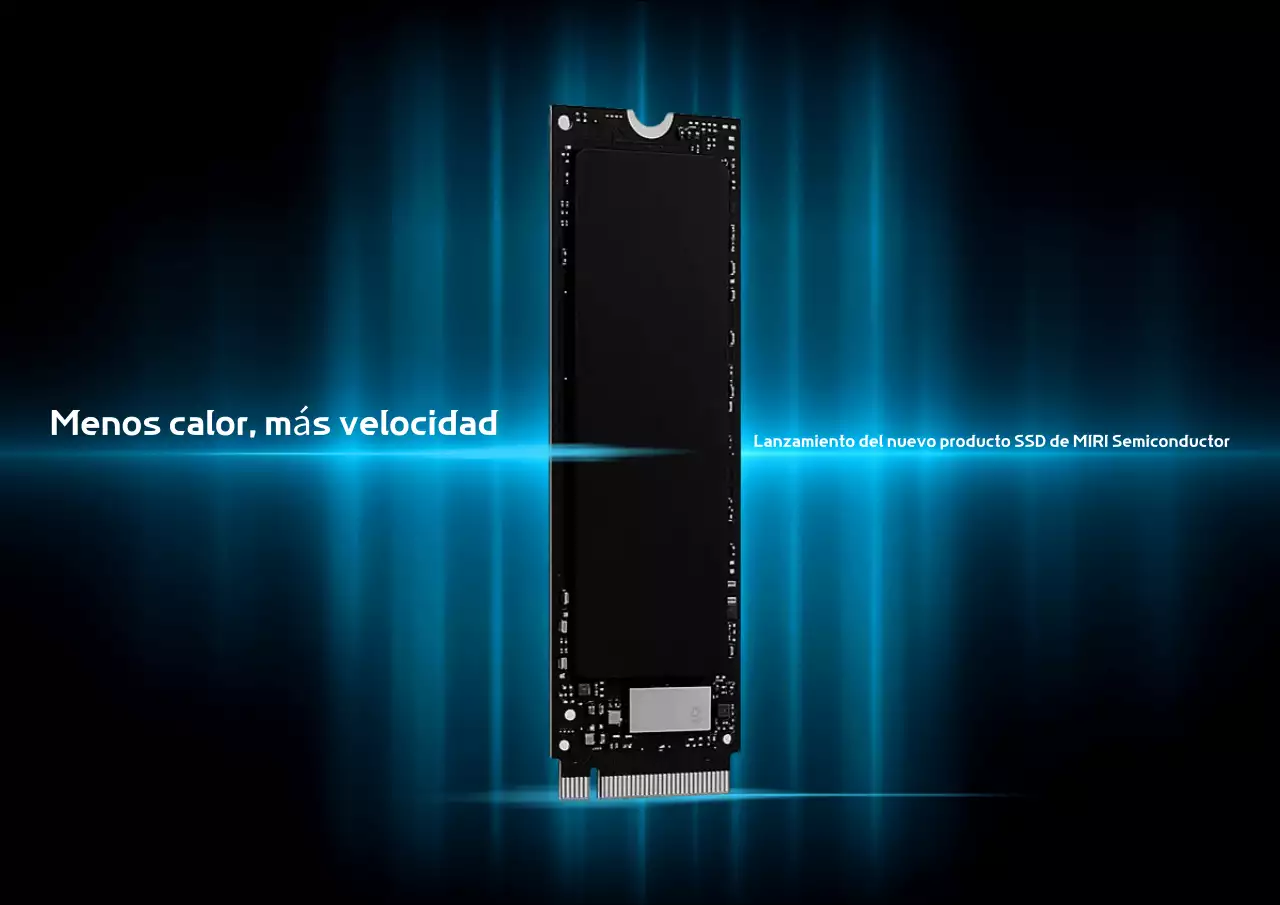 Anuncio de electrónica moderna azul