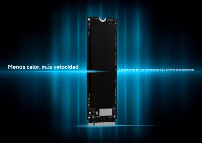 Anuncio de electrónica moderna azul