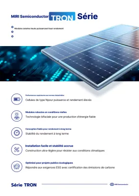 Publicité Blue Modern Energy