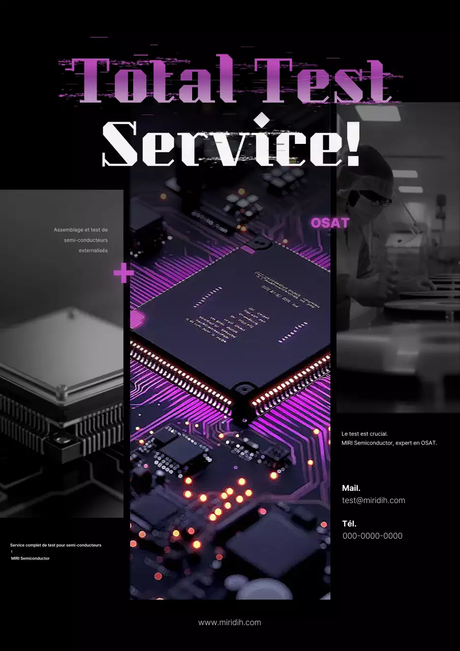 Publicité sur la technologie cybernétique de Bora