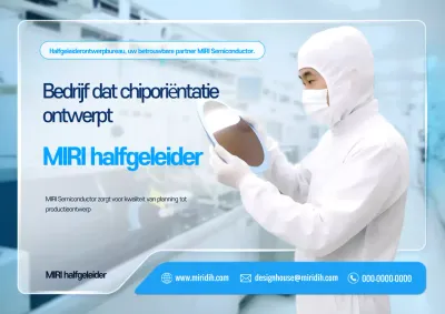 Sky Blue Modern Semiconductor-advertentie