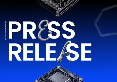 Blauw Modern Technologie Nieuws