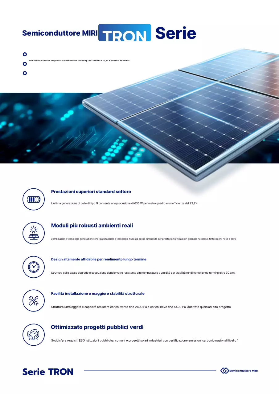 Pubblicità Blue Modern Energy