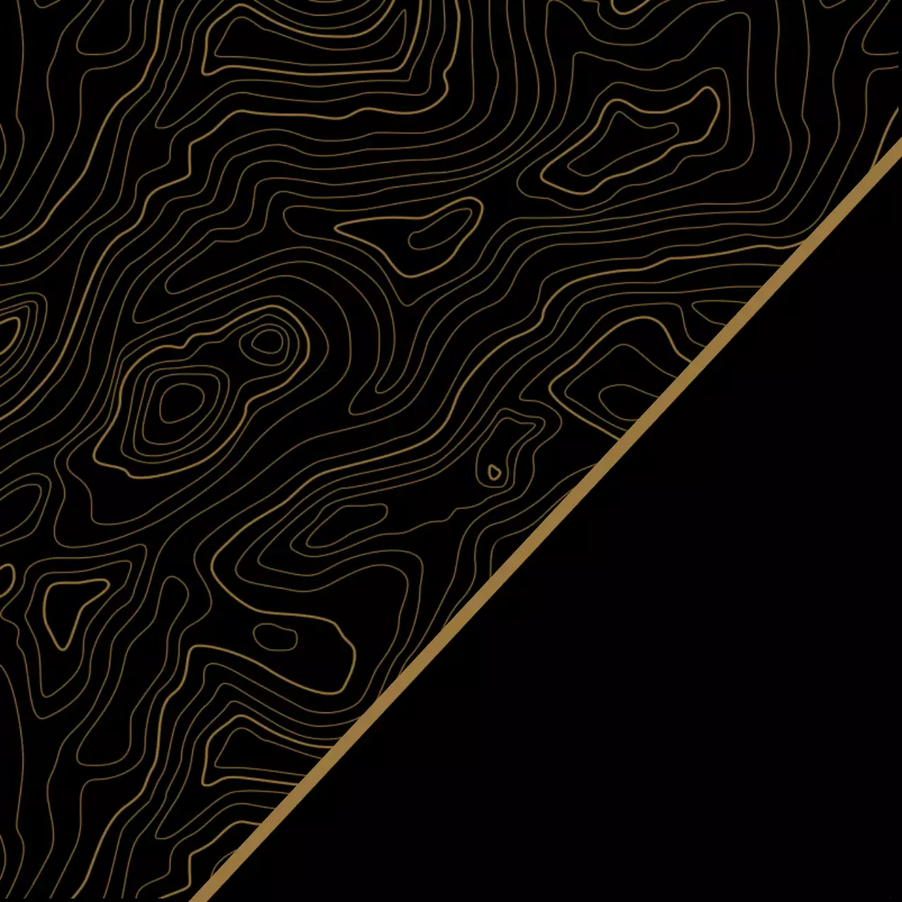 黒 モダン 地図 ポスター シンプルパターン